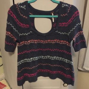 Free People Keyhole Sweater